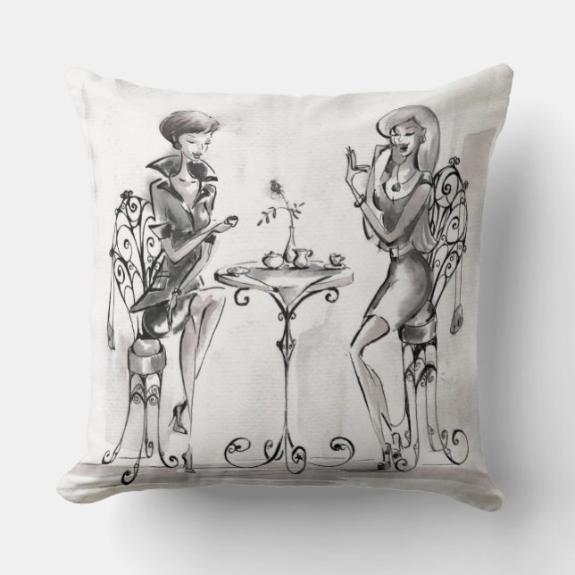 Women Throw Pillow (Front)