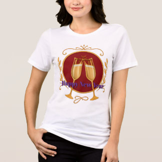 Women Tri-Blend Shirt - Happy New Year