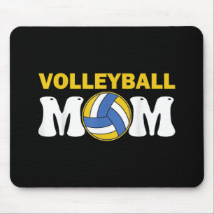Women Volleyball Mom Shirt Game Day Funny Player Mouse Pad