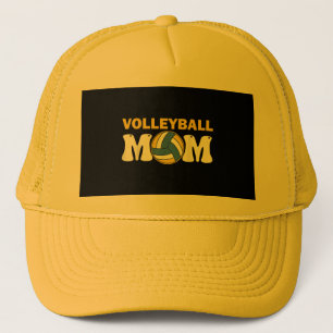 Women Volleyball Mom Shirt Game Day Funny Player Trucker Hat