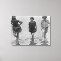 Women Wading at Arlington Beach Photograph
