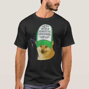 Women Want Me Fish Fear Hat Cheems Doge  Meme Fish T-Shirt