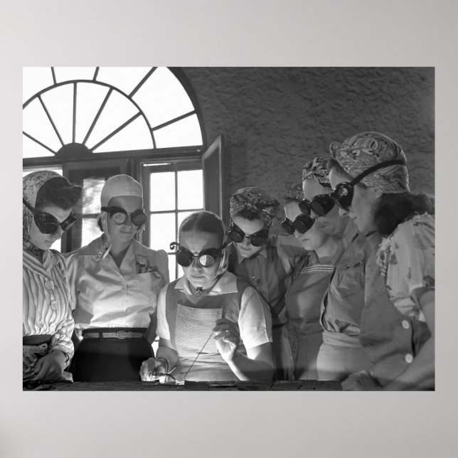 Women Welding, 1942 Poster (Front)