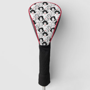 Women With Lipstick Pattern Golf Head Cover
