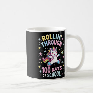 Womens 100 Days Of School Girls Teacher 100th Day Coffee Mug