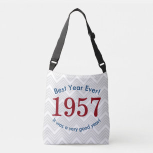 Women's 1957 ♥ Best Year Ever! 60th Birthday Tote
