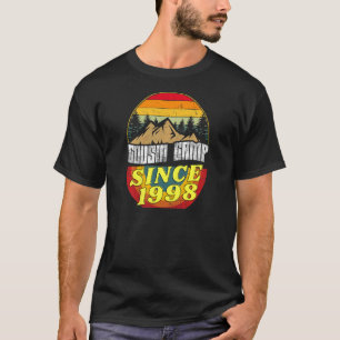 Womens 24th Birthday Saying Cousin Camp Sinc 1998 T-Shirt