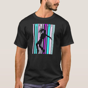 Womens 24th Dance Birthday For Girls Hiphop Dancer T-Shirt