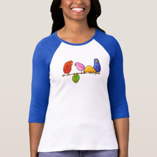Womens 3/4 sleeve Raglan Tshirt