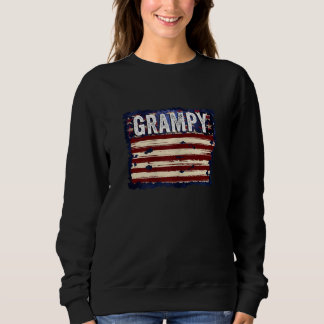 Womens 4th Of July Grampy Flag Grampy Fatheru20 Sweatshirt