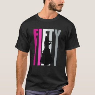 Womens 50th Violin Player Birthday Bday Violinist T-Shirt