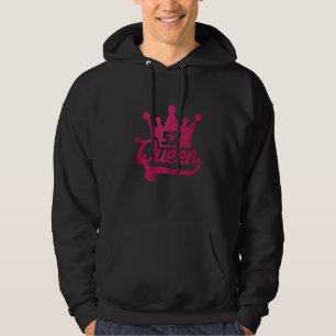 Womens 52th Birthday Queen Women Happy Birthday Pa Hoodie