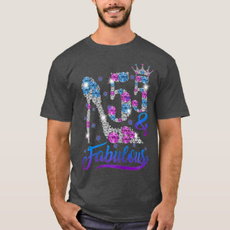 Womens 55 and Fabulous Stepping into my 55th T-Shirt