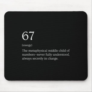 Womens 67 Definition Meme V-neck Mouse Pad