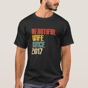 Womens 6th Wedding Anniversary for Her Handsome Wi T-Shirt