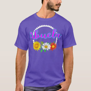 Womens Abuela Spanish Grandma Mother's Day T-Shirt