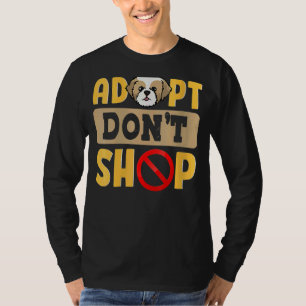 Womens Adopt A Dog Dog Parents Rescue Dogs T-Shirt