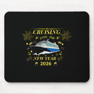 Womens Adventure Awaits – Welcome 2026 V-neck Mouse Pad