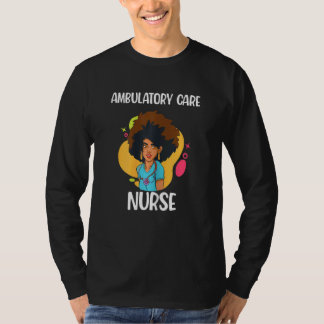 Womens Ambulatory Care American American Nurse T-Shirt