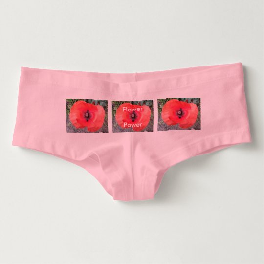 Women's American Apparel Boyshorts Underwear Poppy