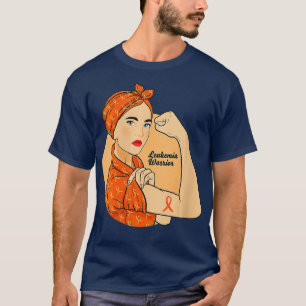 Womens AML Leukaemia Awareness Products Unbreakabl T-Shirt