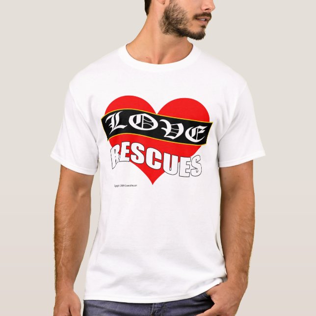Women's Animal Rescue Tee Shirt (Front)