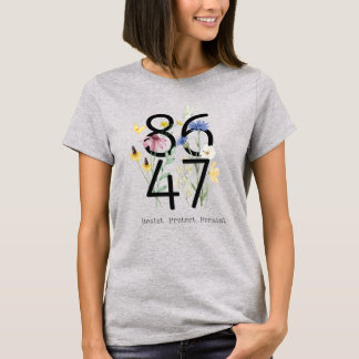 Women's Anti Fascism 8647 Impeach Trump Resistance T-Shirt
