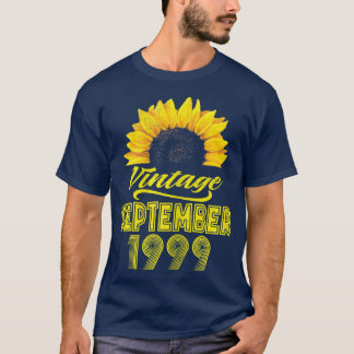 Womens Apparel Sunflower Vintage September 1999 23 T-Shirt