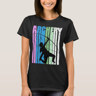 Womens Archer Birthday Archery Bats Fan Bow Pretty T-Shirt