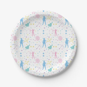 Women's Archery - Archer Bow Arrow Paper Plate