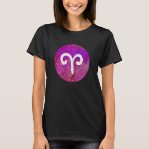 Womens Aries Zodiac March April Birthday Spring Ea T-Shirt