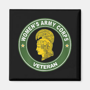 Womens Army Corps Veteran Shirt Womens Army Corps Magnet