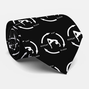 Women's Artistic Gymnastics Eat Sleep Repeat Sport Tie