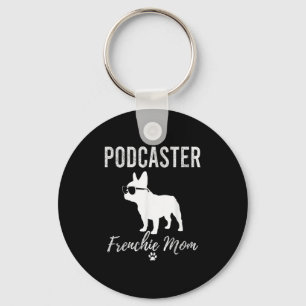 Womens Aster Frenchie Mom Shirt Funny Dog Lover Gi Keychain