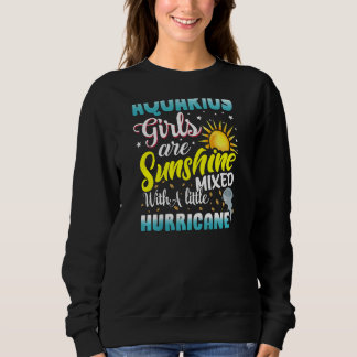Womens Astrology Zodiac Sign For Sunshine Girl Mix Sweatshirt