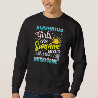 Womens Astrology Zodiac Sign For Sunshine Girl Mix Sweatshirt