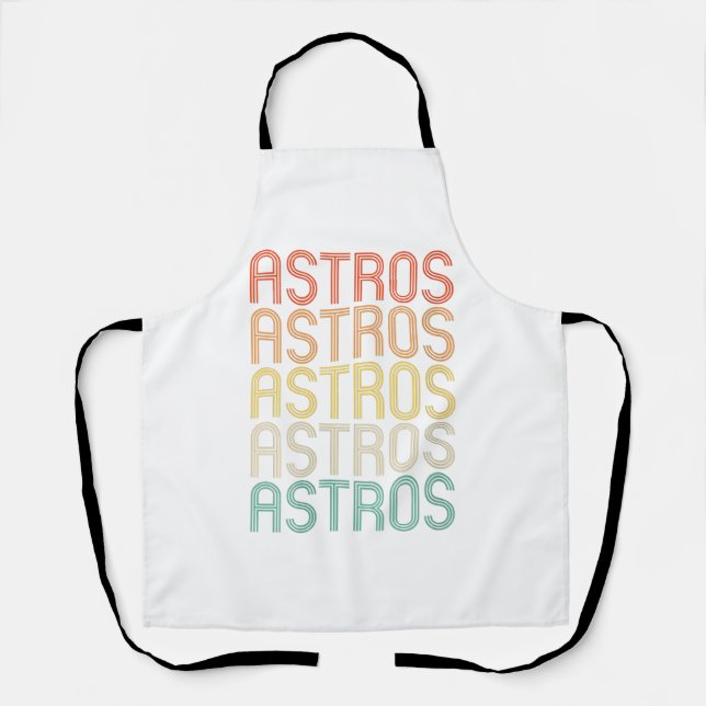 Womens Astros  Apron (Front)
