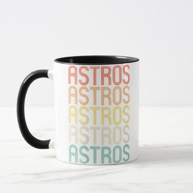Womens Astros  Mug (Left)