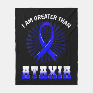 Womens Ataxia Awareness Neurological Sign Hemiatax Fleece Blanket
