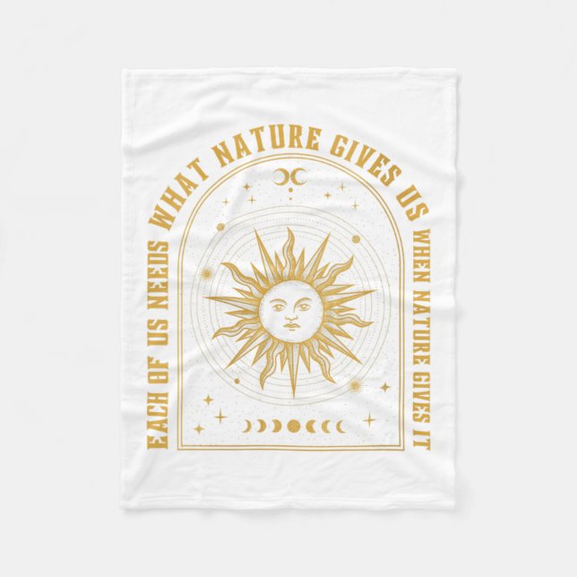 Womens Aurelius Stoic Philosophy Latin Quote Memen Fleece Blanket (Front)