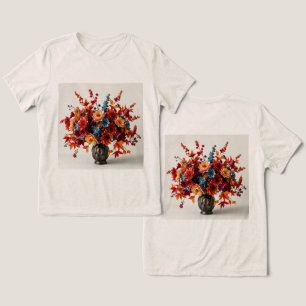 Women's Autumn Bouquet Triblend T-Shirt Tri-Blend Shirt