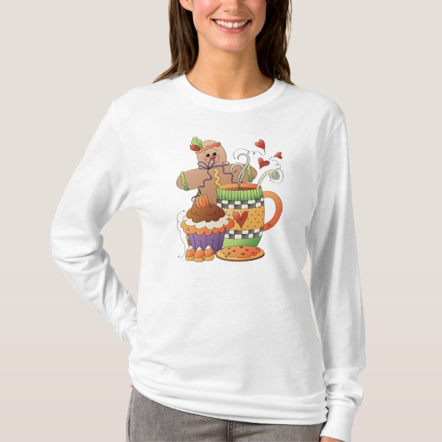 Womens' Autumn Long Sleeve Top (Front)