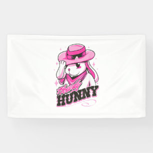 Womens Back To School Bunny Funny Book Lover Readi Banner