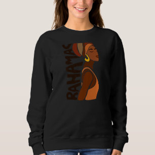 Womens Bahamas Nassau Caribbean Souvenir Tradition Sweatshirt