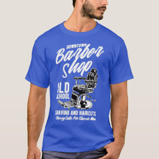 Womens Barber design  Barbershop Barber Beard Hair T-Shirt