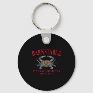 Women's Barnstable Machusetts Crab Town Since 16&# Keychain