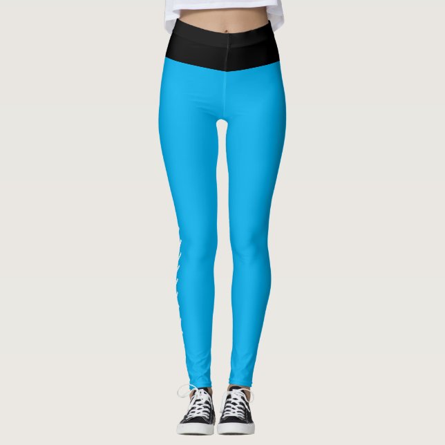 Women's Baseball or Softball Seam blue Pants (Front)