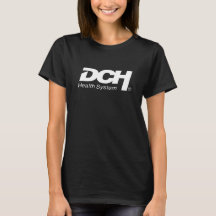 Women's - Basic Black - Big DCH White Logo