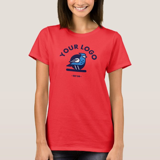 Women's Basic T-Shirt - Deep Red (Front)