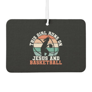 Womens basketball air freshener